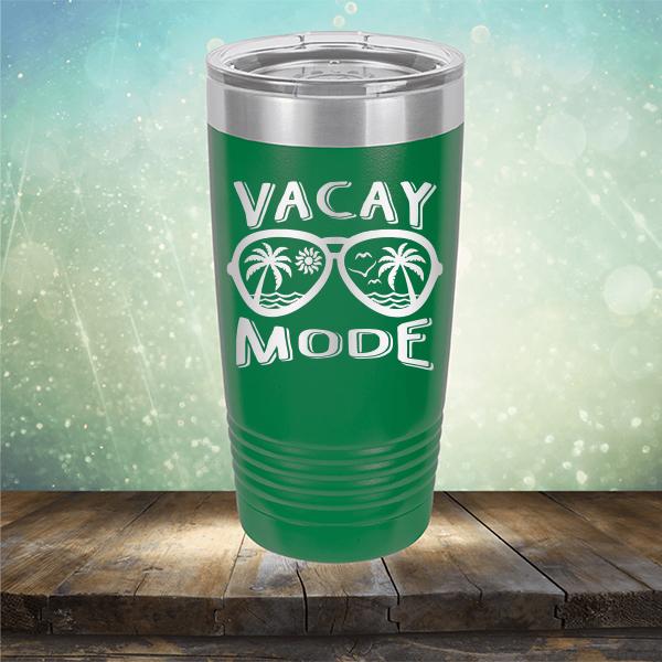 Beach Vacay Mode - Laser Etched Tumbler Mug