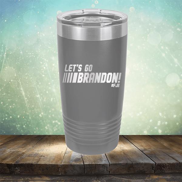 Let&#39;s Go Brandon FJB Racing - Laser Etched Tumbler Mug