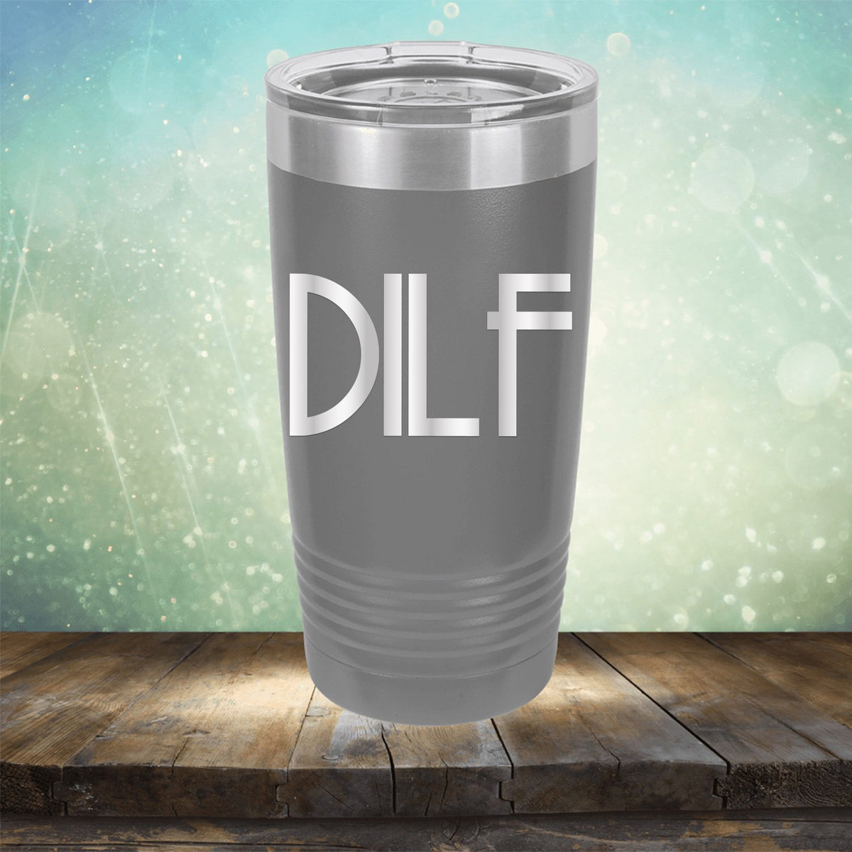 DILF - Laser Etched Tumbler Mug