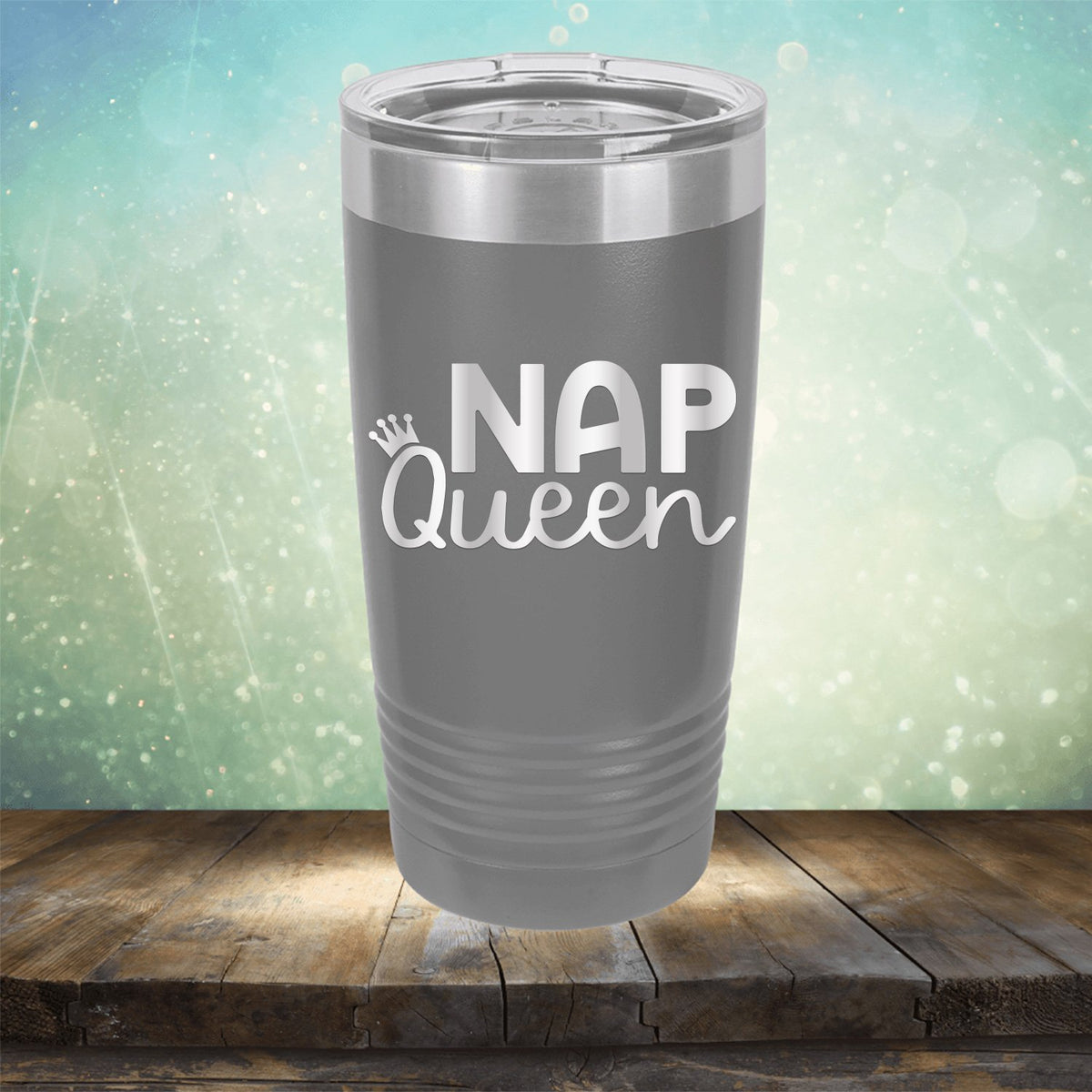 Nap Queen - Laser Etched Tumbler Mug