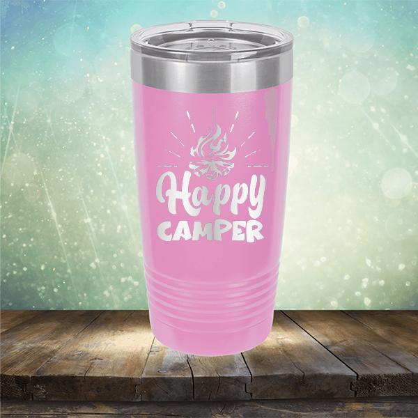 Happy Camper - Laser Etched Tumbler Mug