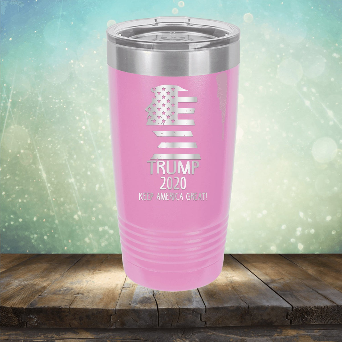 Trump 2020 Keep America Great - Laser Etched Tumbler Mug