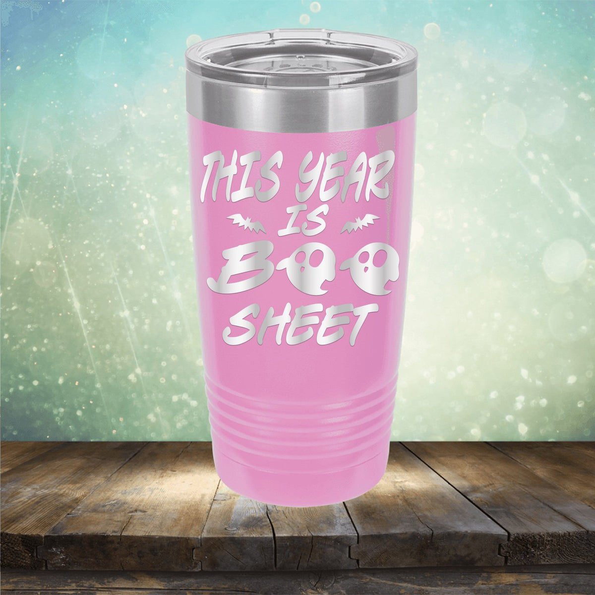 This Year is Boo Sheet - Laser Etched Tumbler Mug