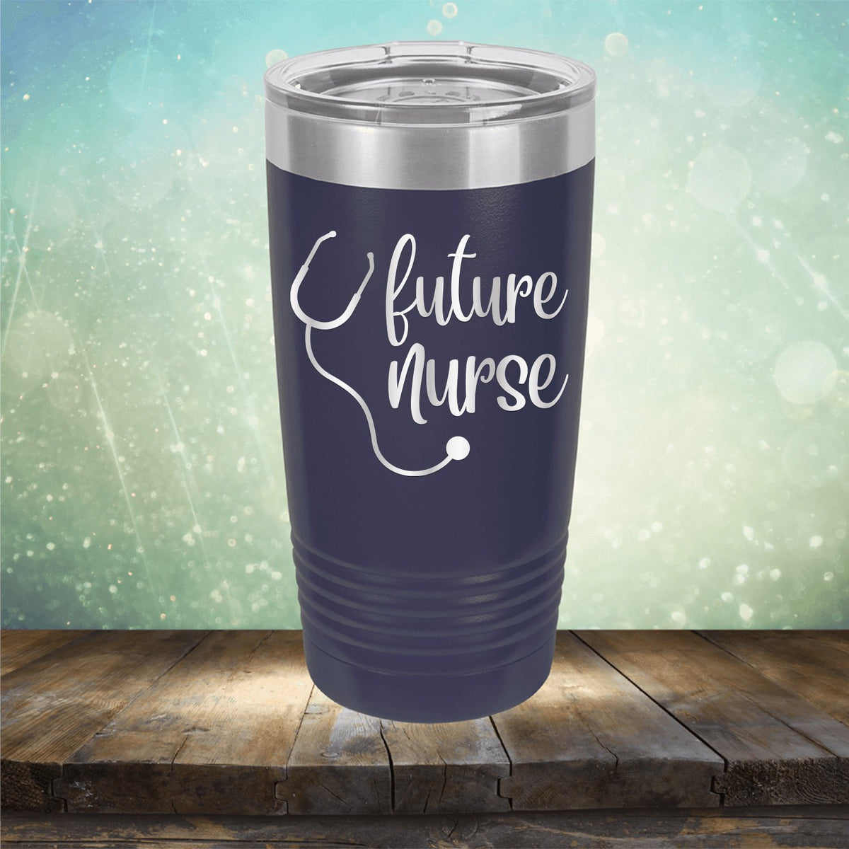 Future Nurse with Stethoscope