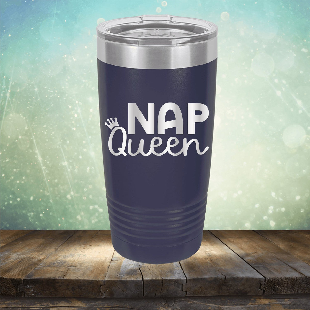 Nap Queen - Laser Etched Tumbler Mug