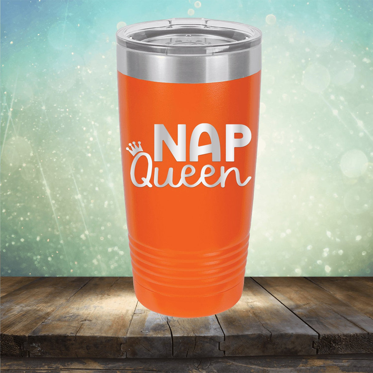 Nap Queen - Laser Etched Tumbler Mug