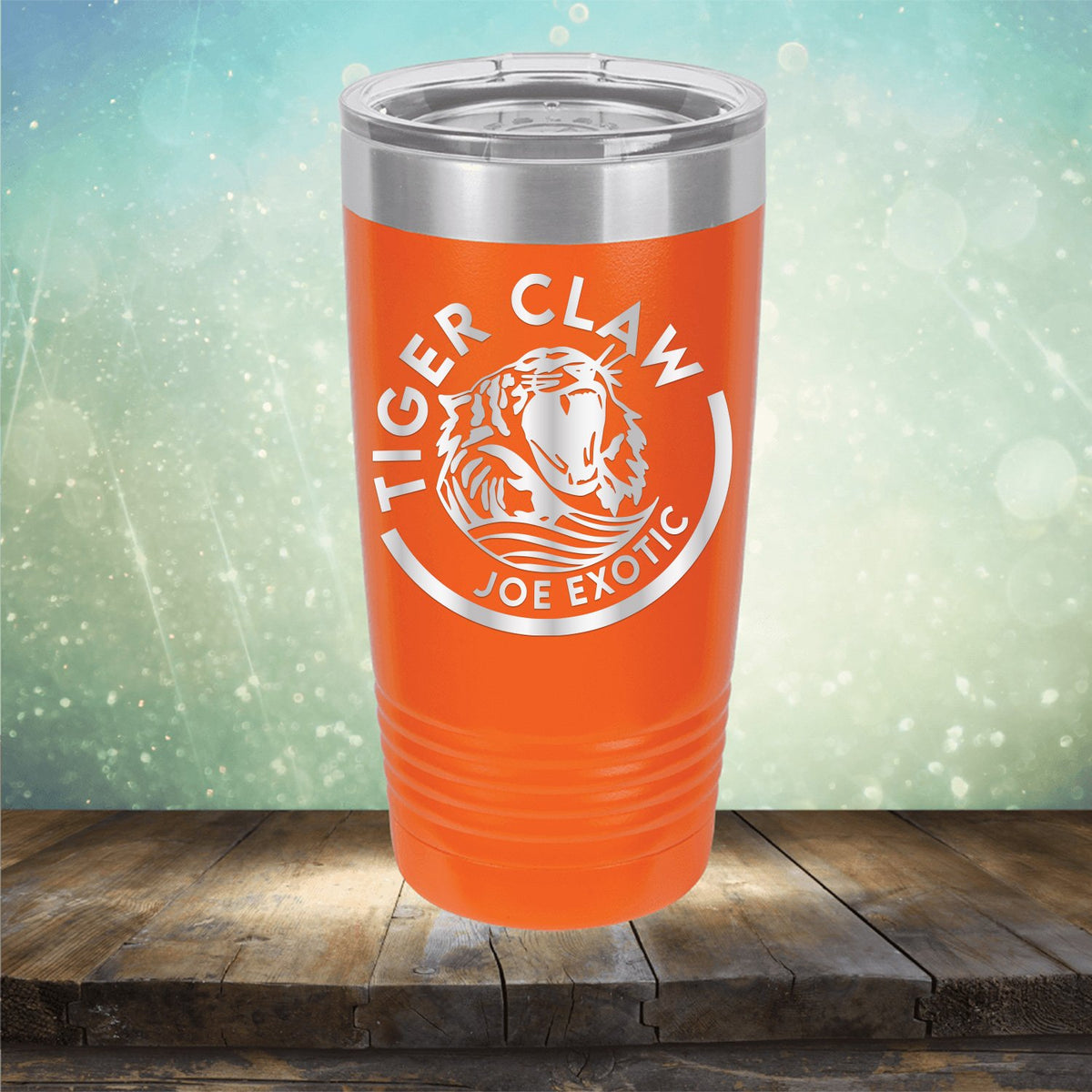 Tiger Claw Joe Exotic - Laser Etched Tumbler Mug