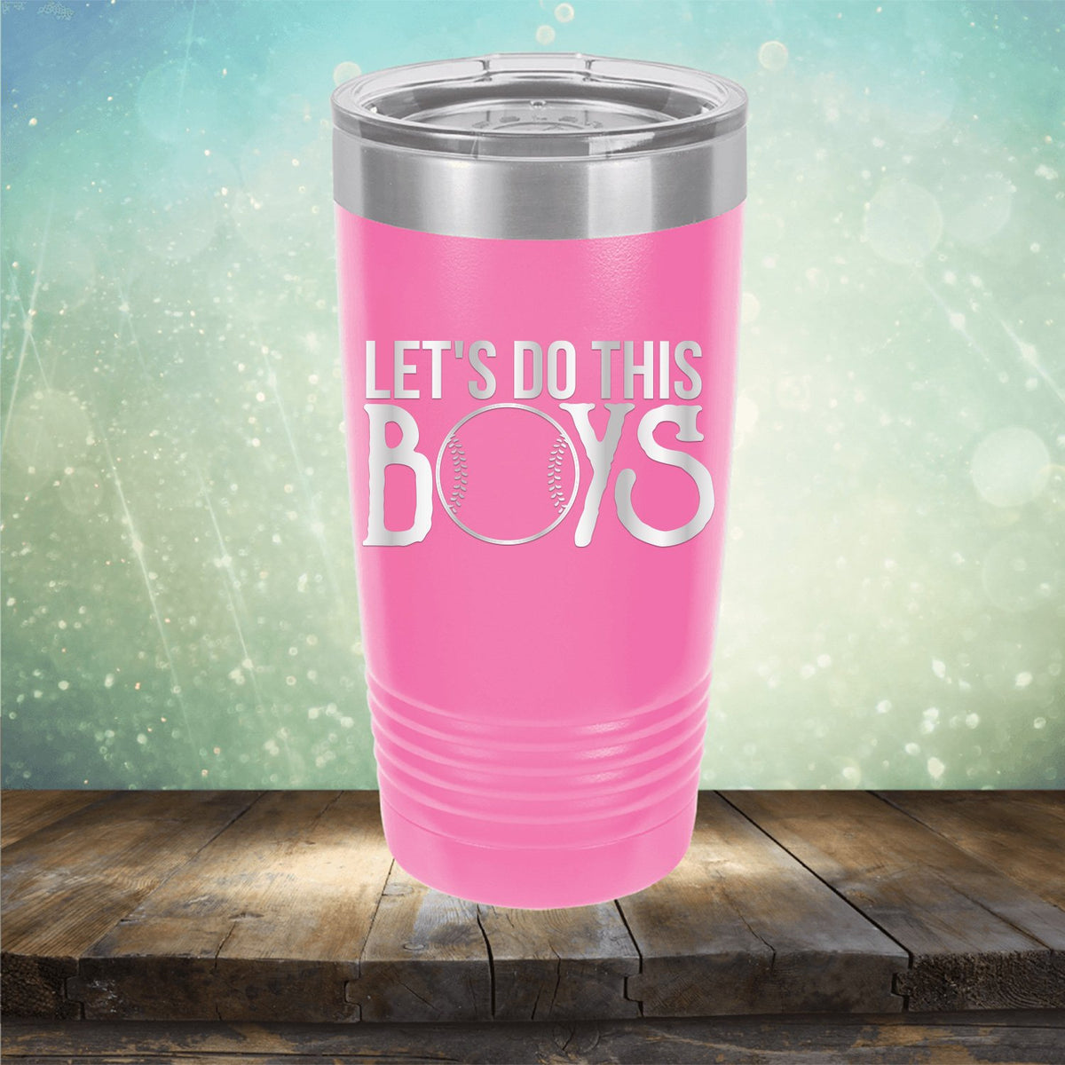 Lets Do This Boys - Laser Etched Tumbler Mug