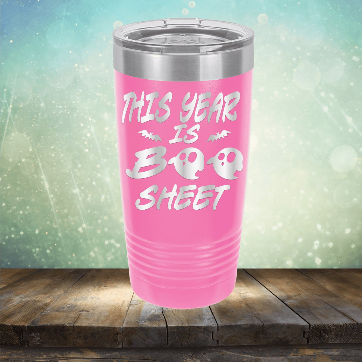 This Year is Boo Sheet - Laser Etched Tumbler Mug