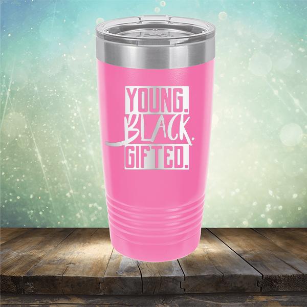 Young Black Gifted - Laser Etched Tumbler Mug