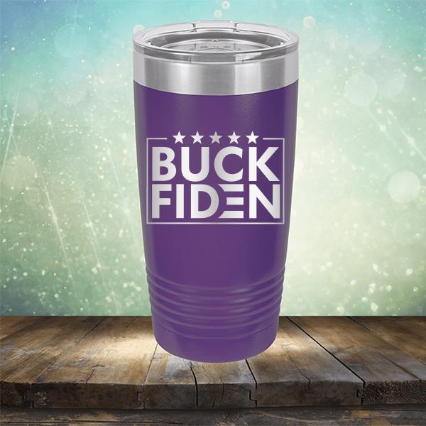 Buck Fiden - Laser Etched Tumbler Mug