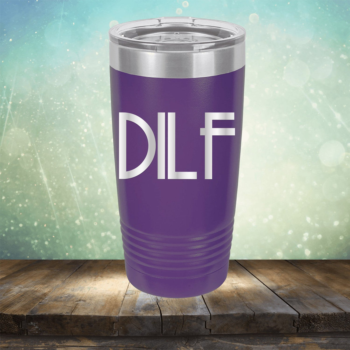 DILF - Laser Etched Tumbler Mug