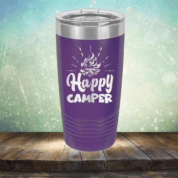 Happy Camper - Laser Etched Tumbler Mug