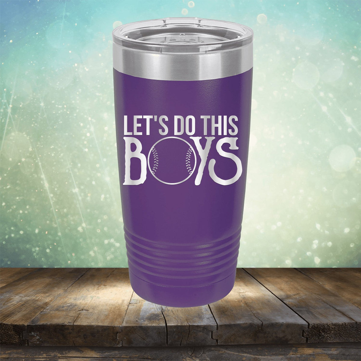 Lets Do This Boys - Laser Etched Tumbler Mug