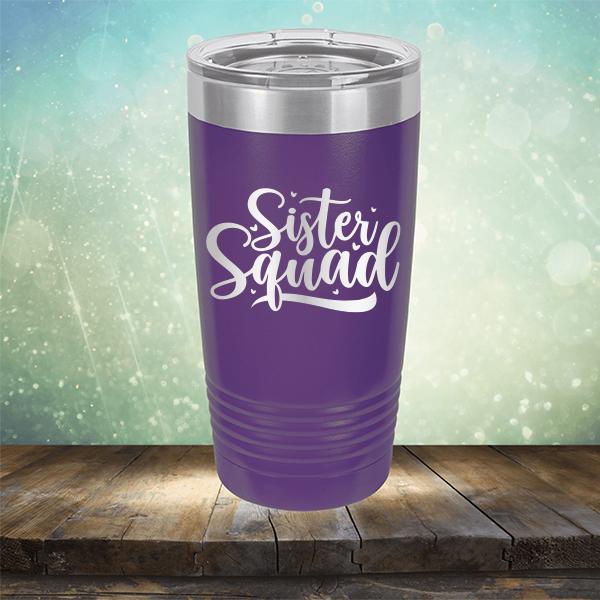 Sister Squad - Laser Etched Tumbler Mug