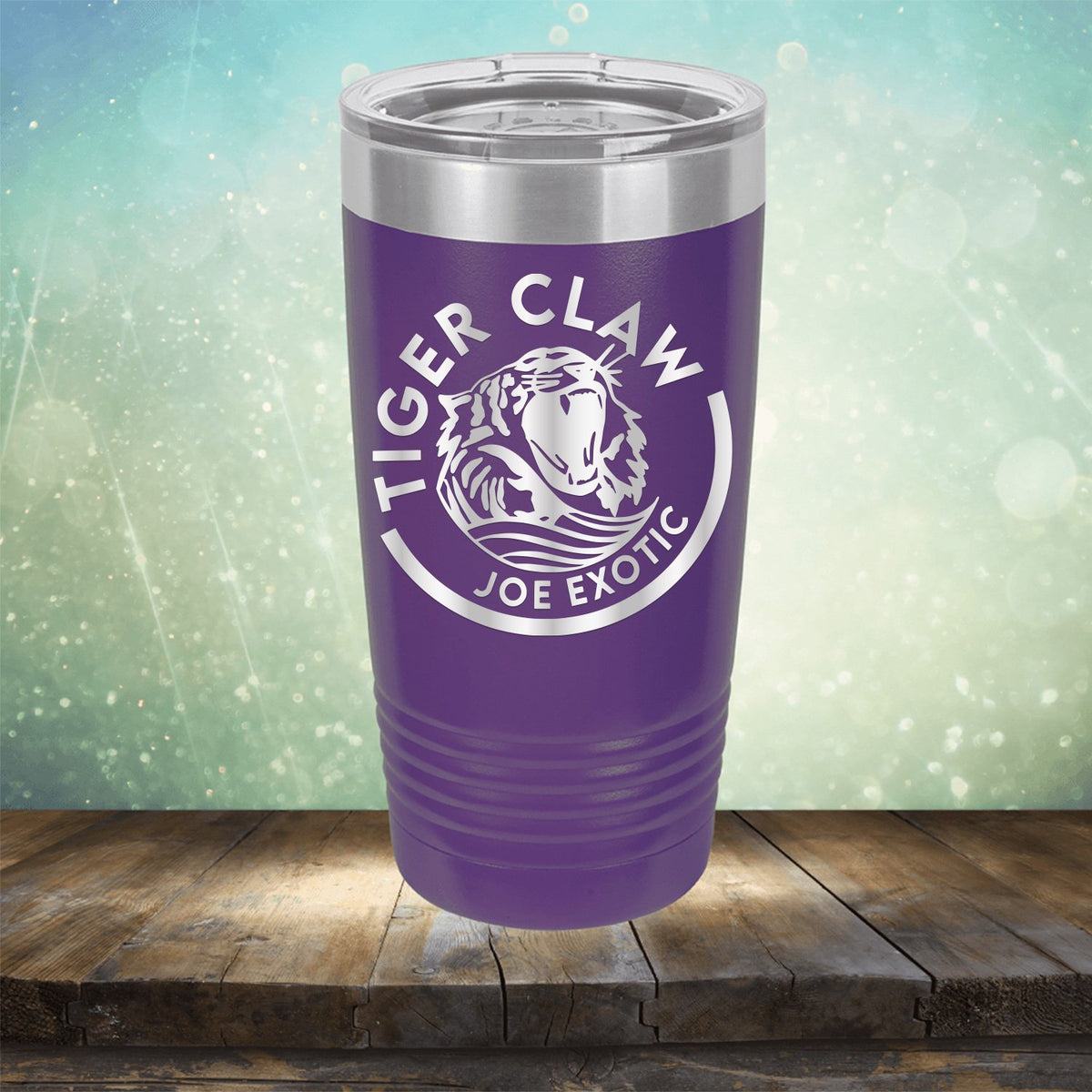 Tiger Claw Joe Exotic - Laser Etched Tumbler Mug