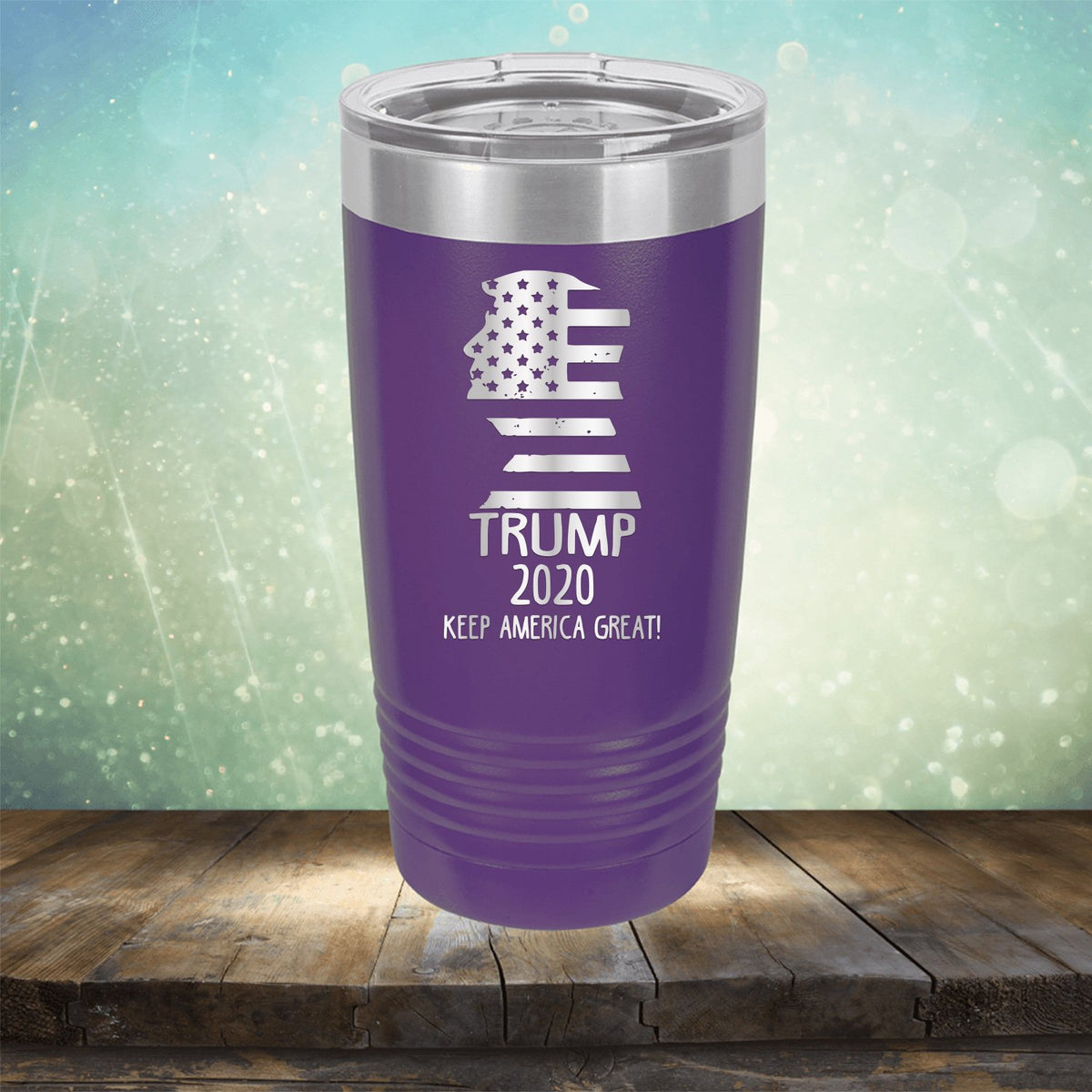 Trump 2020 Keep America Great - Laser Etched Tumbler Mug