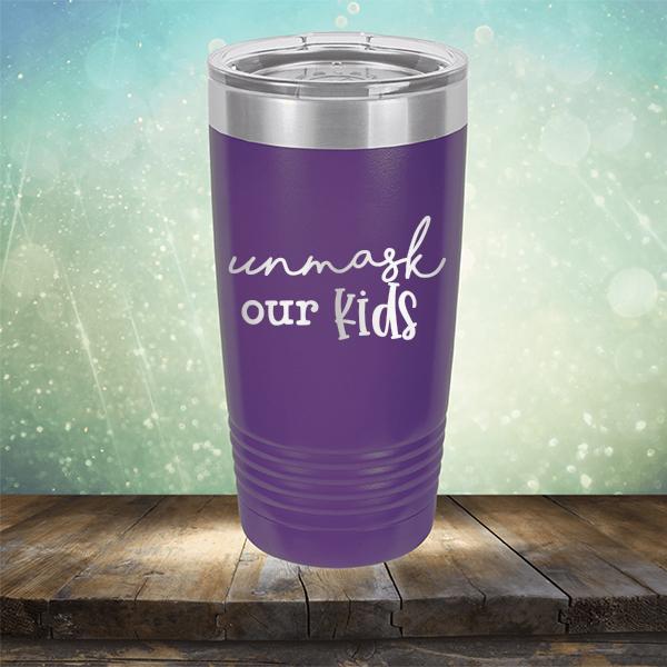 Unmask Our Kids - Laser Etched Tumbler Mug