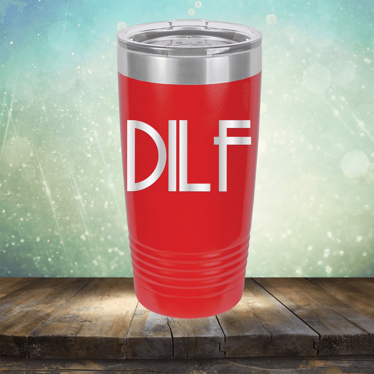 DILF - Laser Etched Tumbler Mug