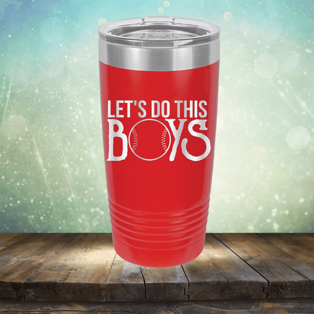 Lets Do This Boys - Laser Etched Tumbler Mug