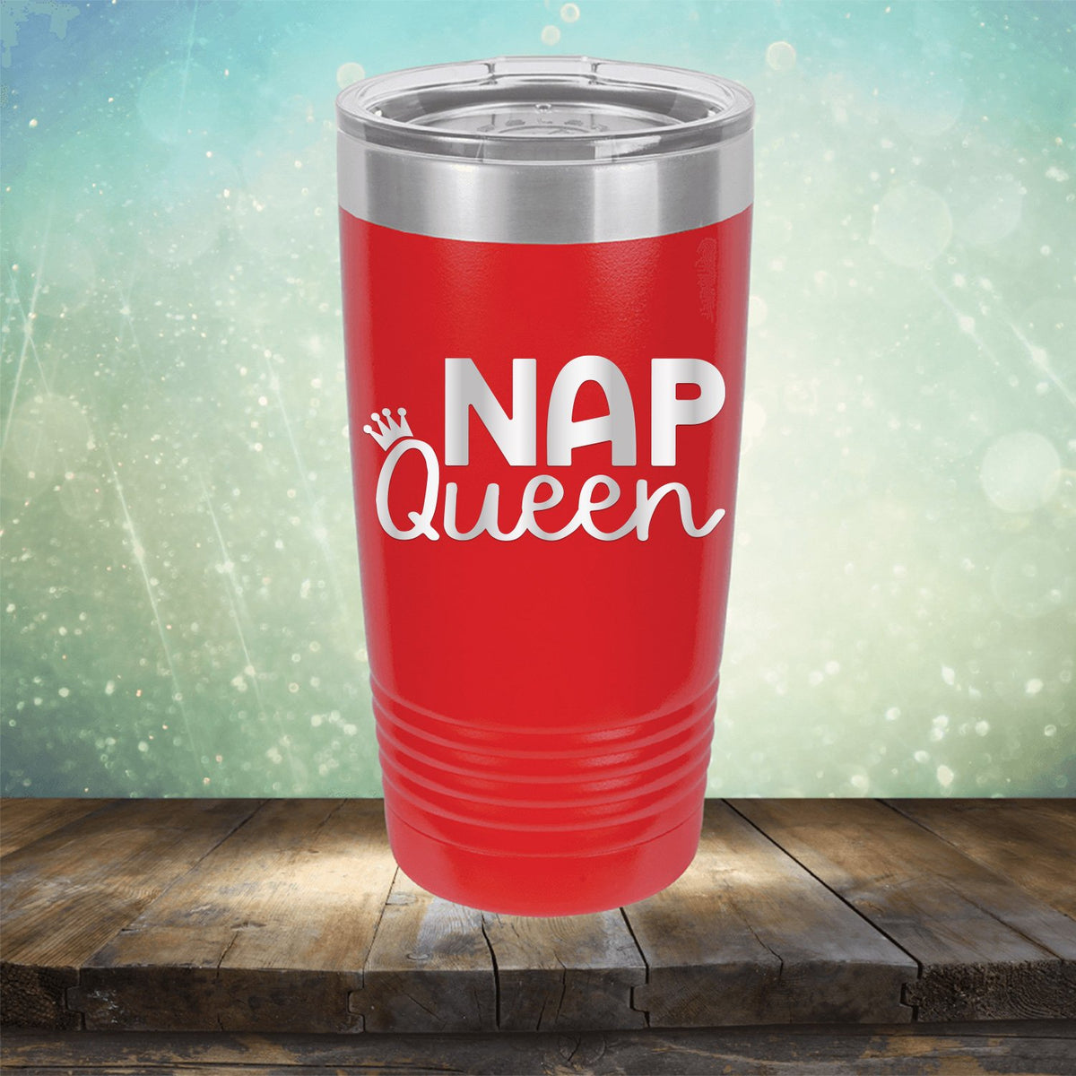 Nap Queen - Laser Etched Tumbler Mug