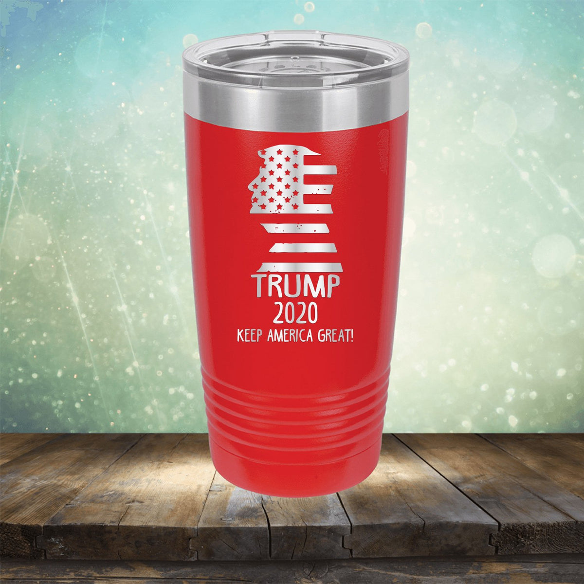 Trump 2020 Keep America Great - Laser Etched Tumbler Mug