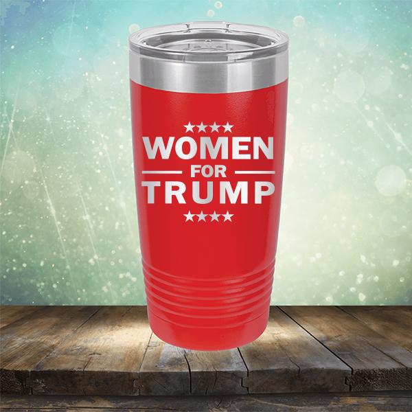 Women For Trump - Laser Etched Tumbler Mug