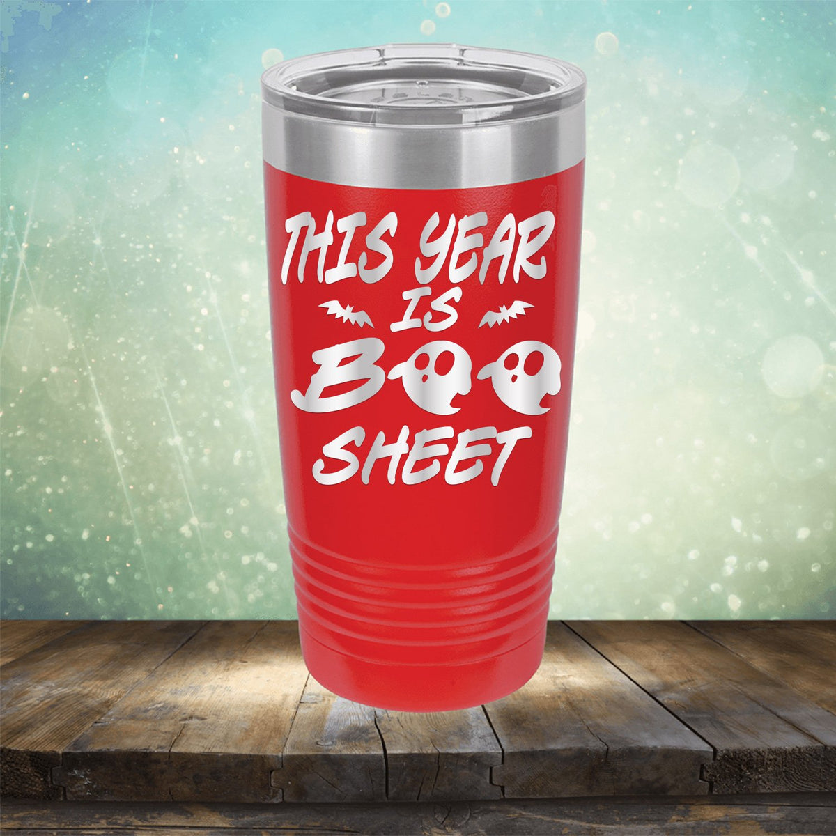 This Year is Boo Sheet - Laser Etched Tumbler Mug