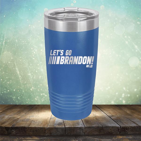 Let&#39;s Go Brandon FJB Racing - Laser Etched Tumbler Mug