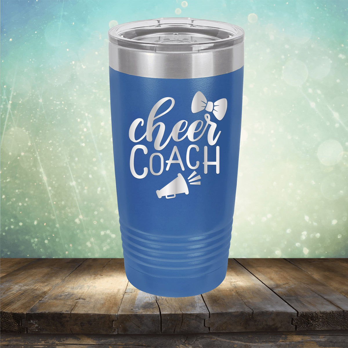 Cheer Coach - Laser Etched Tumbler Mug