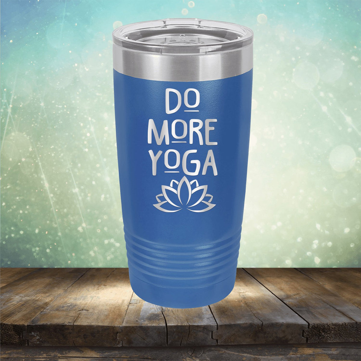 Do More Yoga - Laser Etched Tumbler Mug