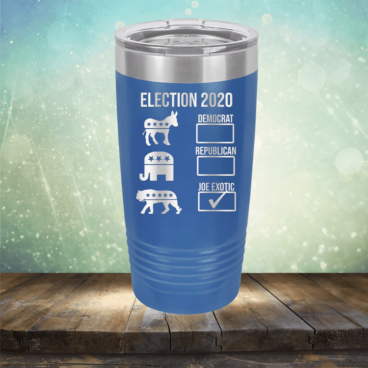 Joe Exotic Election 2020 - Laser Etched Tumbler Mug