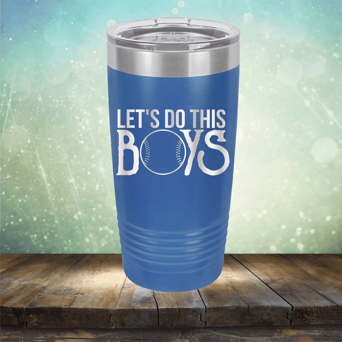 Lets Do This Boys - Laser Etched Tumbler Mug