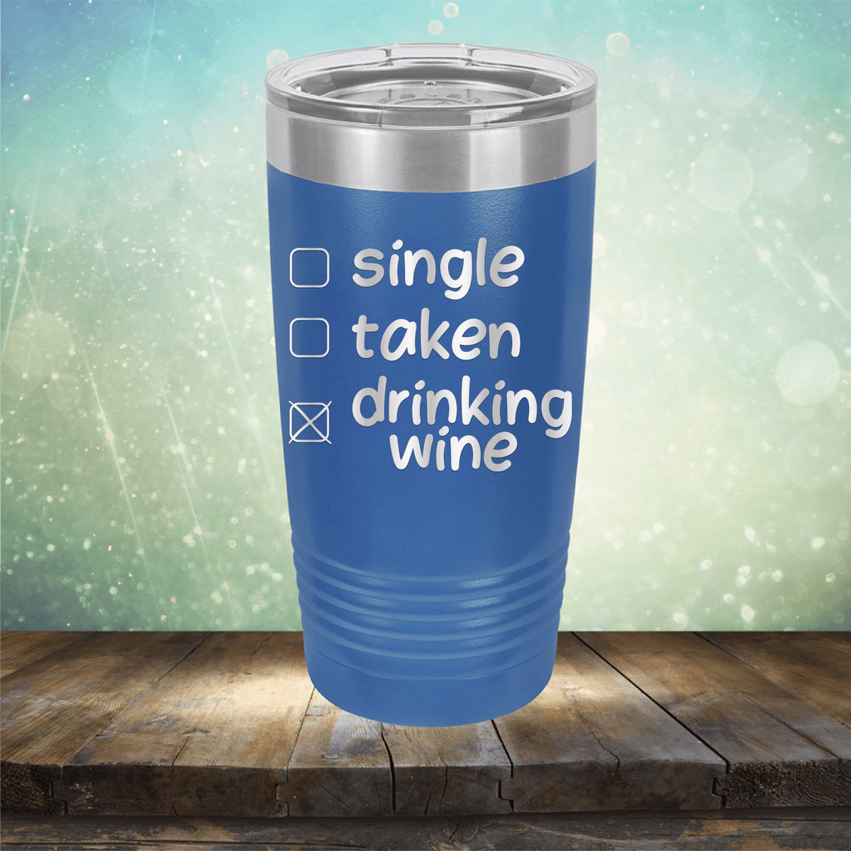 Single Taken Drinking Wine