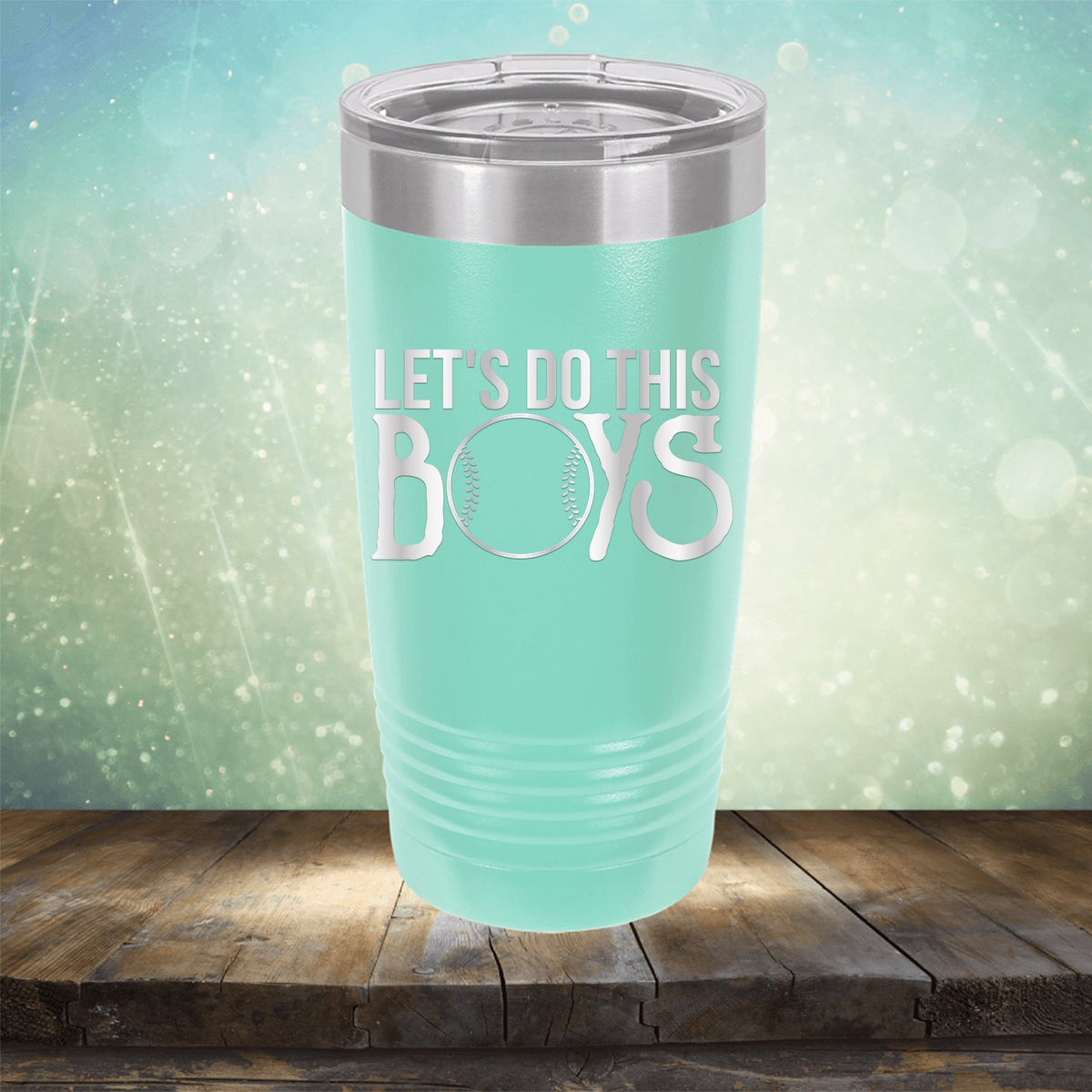 Lets Do This Boys - Laser Etched Tumbler Mug