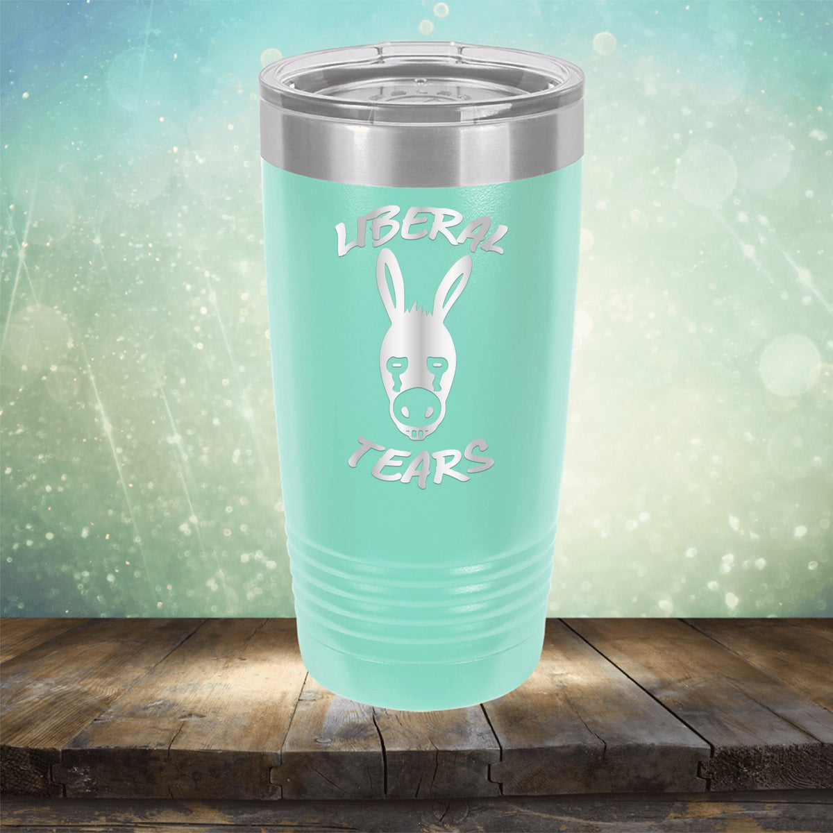 Liberal Tears Donkey - Laser Etched Tumbler Mug