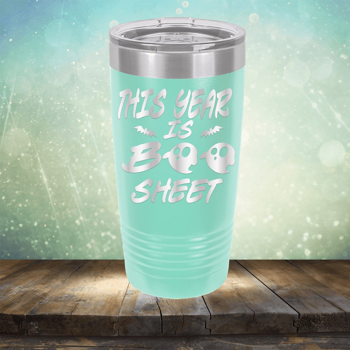 This Year is Boo Sheet - Laser Etched Tumbler Mug