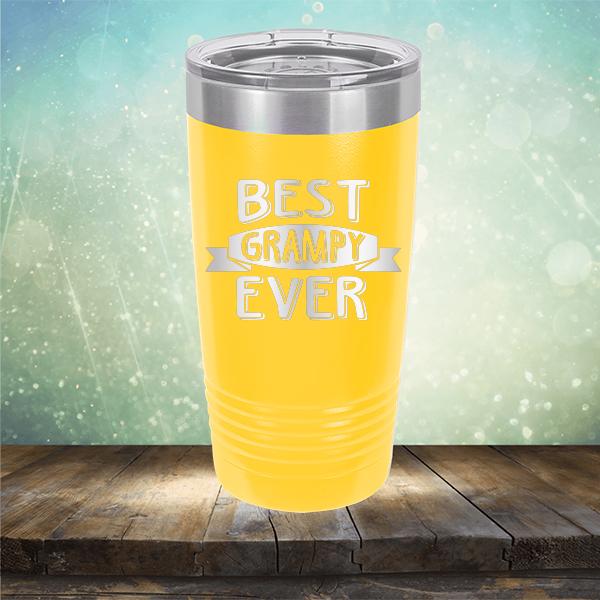 Best Grampy Ever - Laser Etched Tumbler Mug