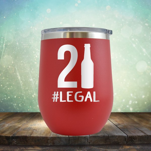 21 Legal - Wine Tumbler