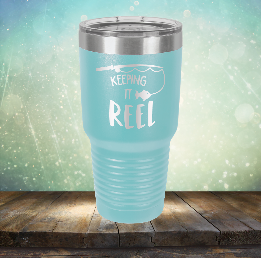 Keeping It Reel - Laser Etched Tumbler Mug