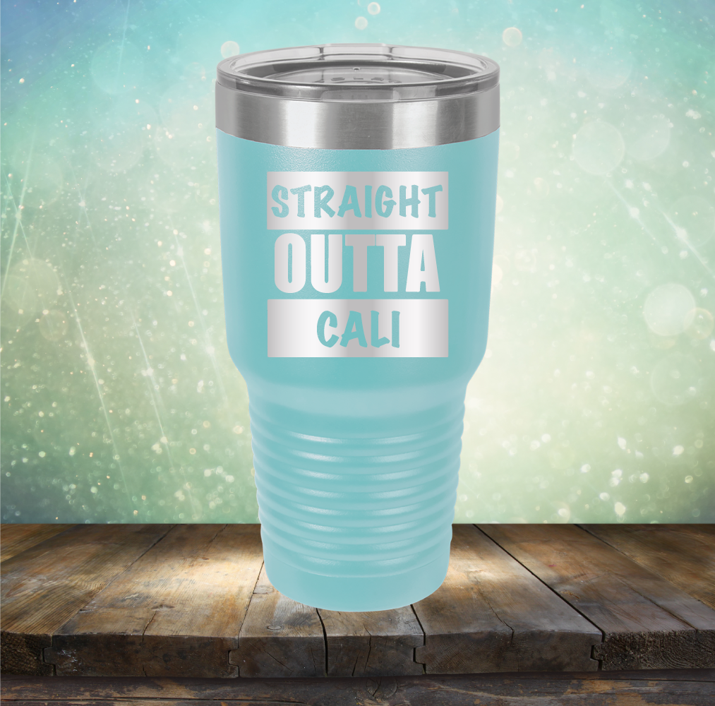 Straight Outta Cali - Laser Etched Tumbler Mug