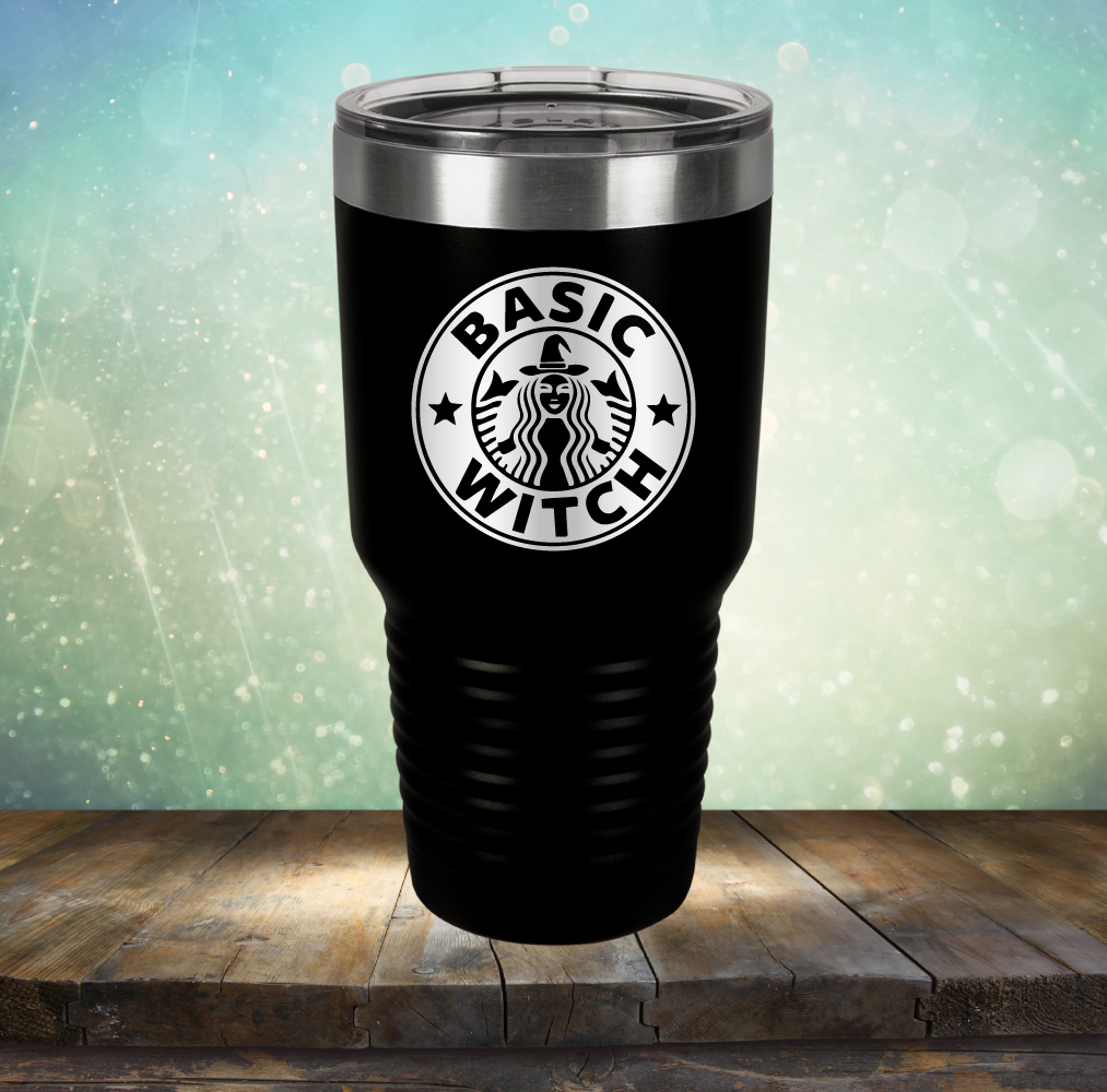 Basic Witch - Laser Etched Tumbler Mug