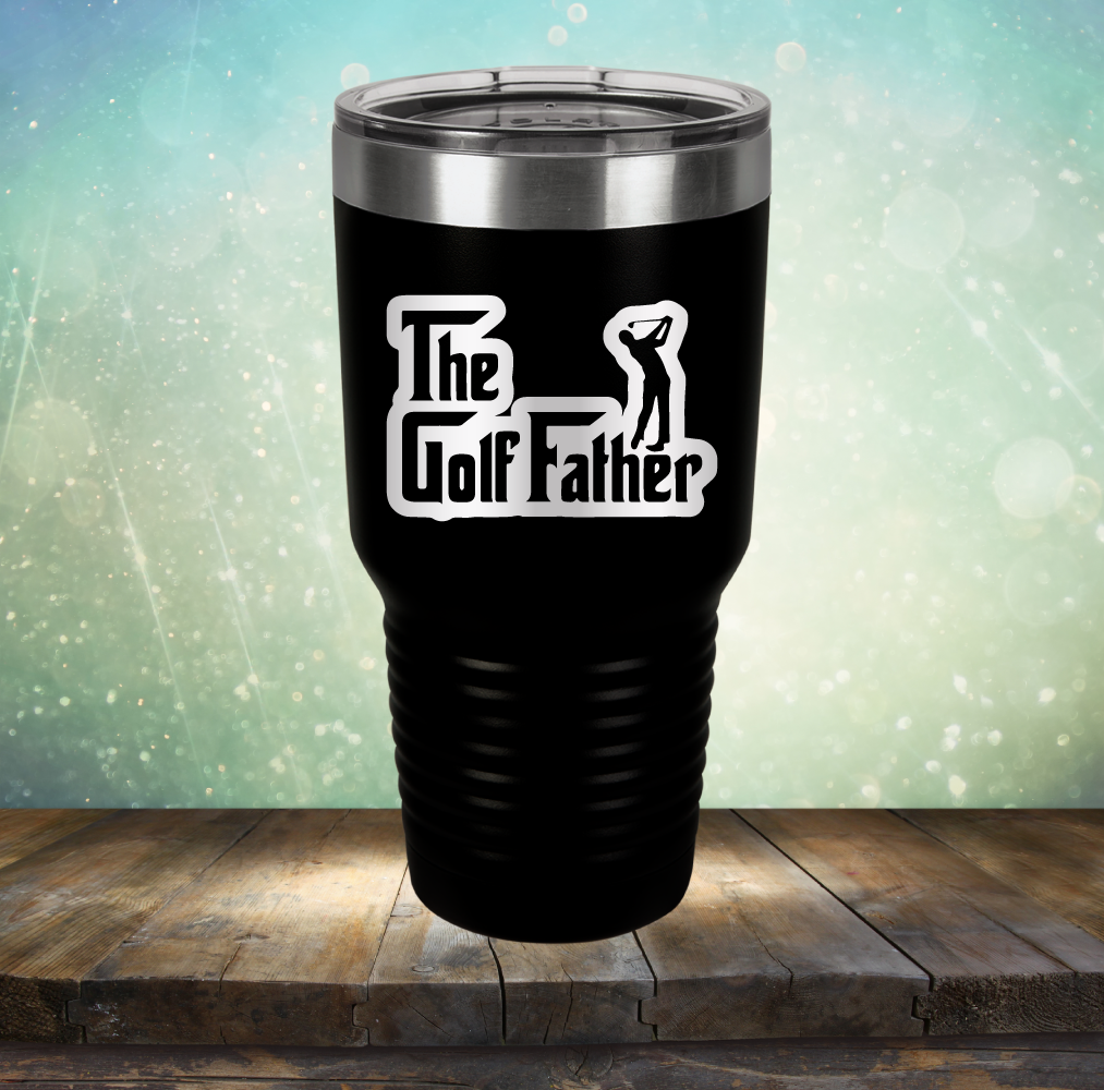 The Golf Father - Laser Etched Tumbler Mug
