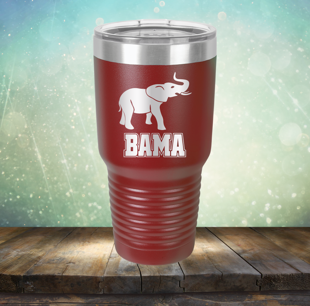 BAMA Football - Laser Etched Tumbler Mug