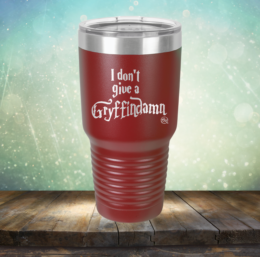 I Don&#39;t Give A Gryffin Damn - Laser Etched Tumbler Mug