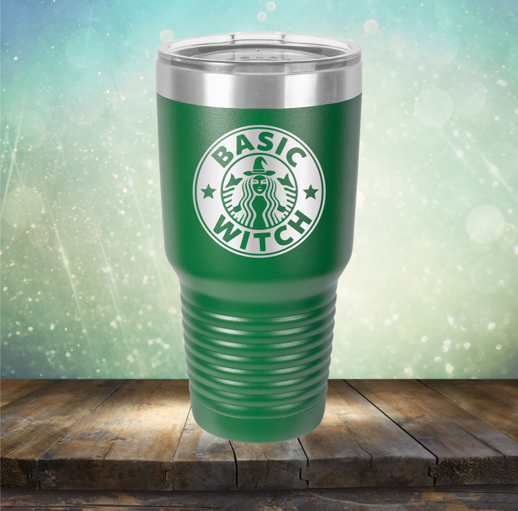 Basic Witch - Laser Etched Tumbler Mug