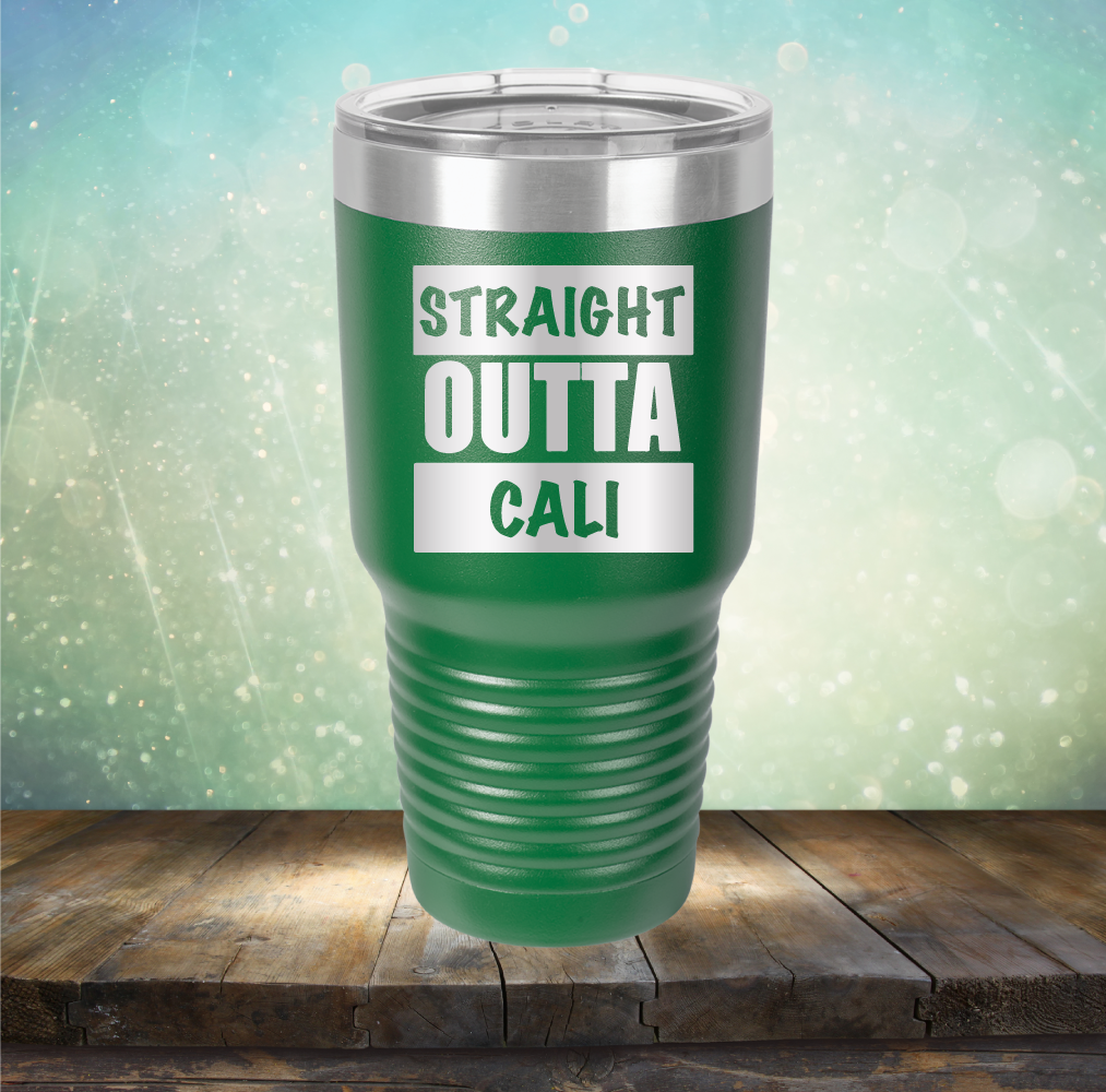 Straight Outta Cali - Laser Etched Tumbler Mug