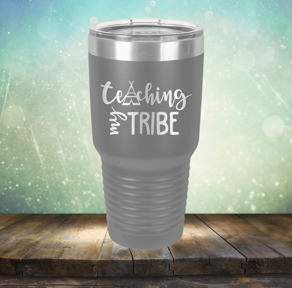 Teaching My Tribe - Laser Etched Tumbler Mug