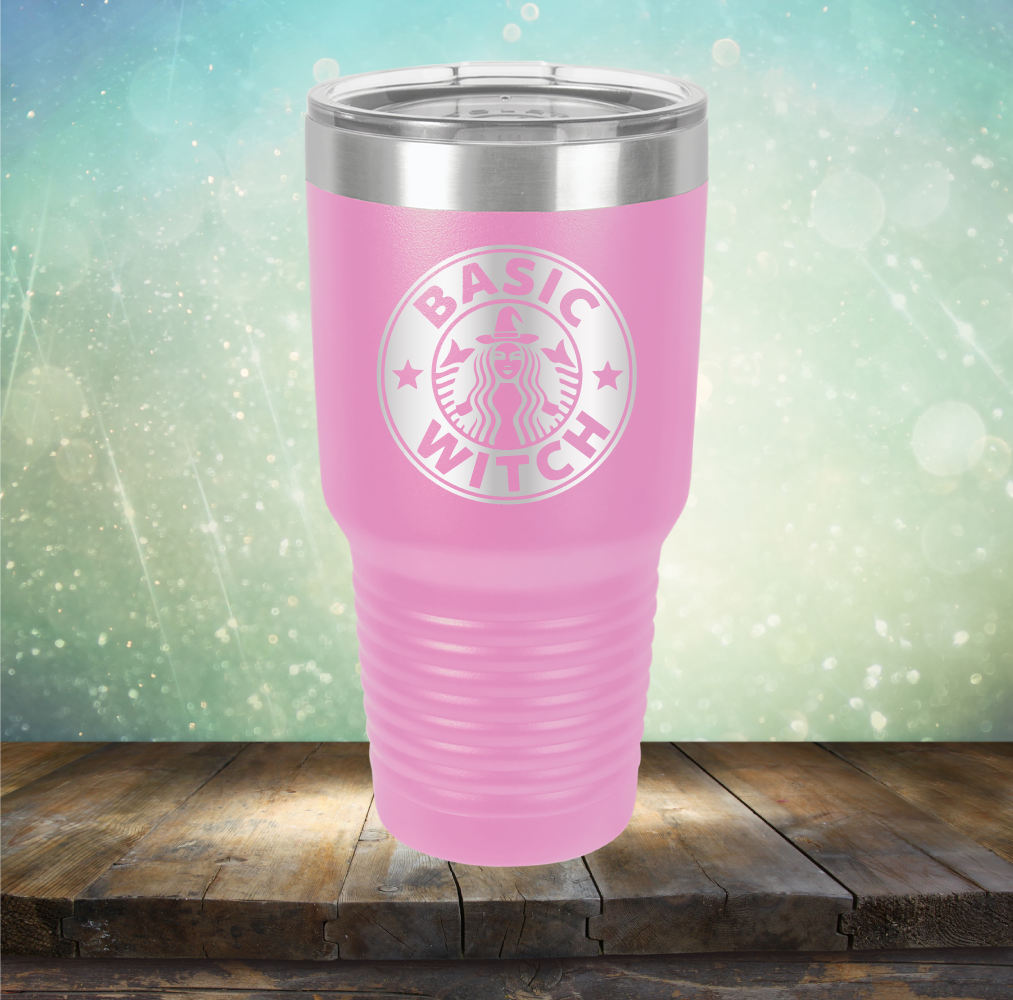 Basic Witch - Laser Etched Tumbler Mug