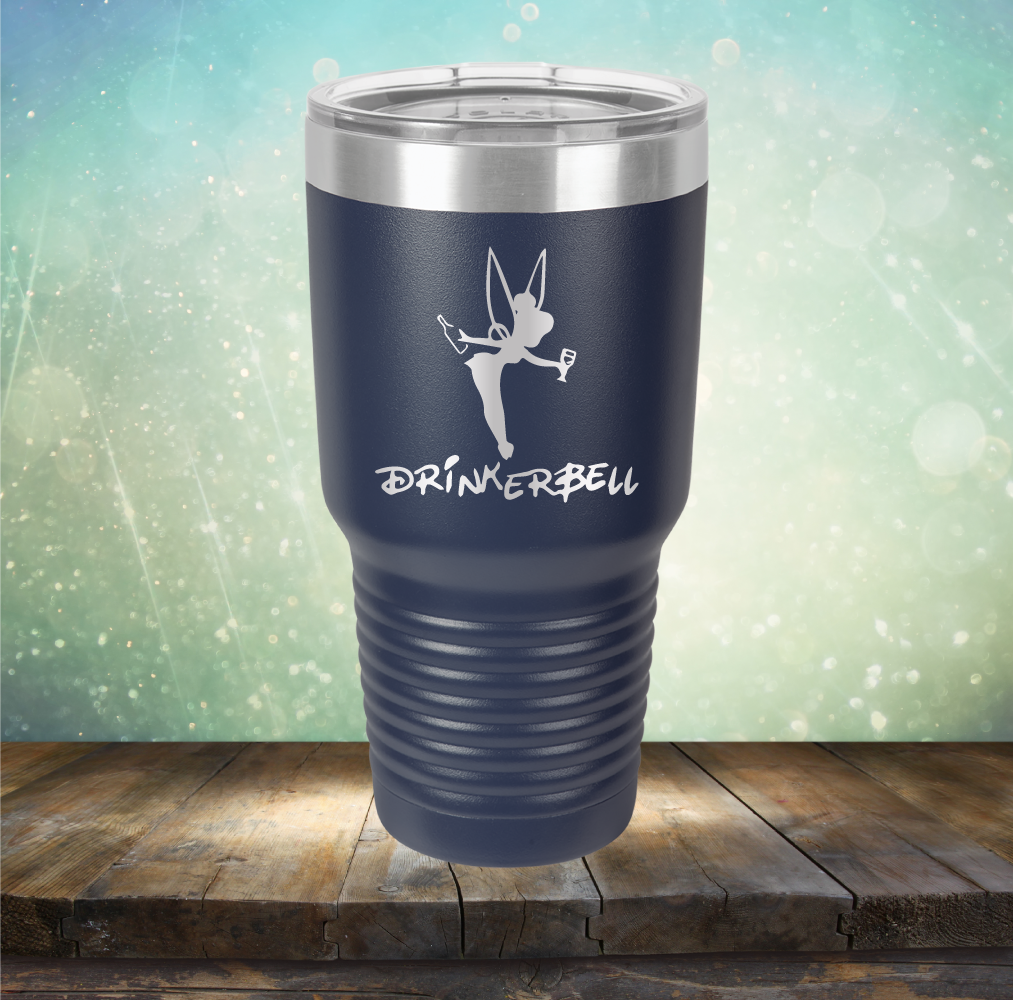 Drinker Bell - Laser Etched Tumbler Mug